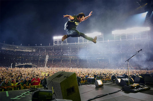 Eddie Vedder, Pearl Jam, Wrigley Field, 2016 by Danny Clinch