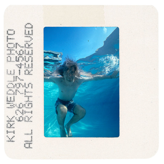 Kurt Cobain, Nirvana Nevermind, Original Colour Slide Print by Kirk Weddle