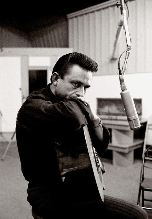 Johnny Cash, Columbia Records, NYC 1959 by Don Hunstein