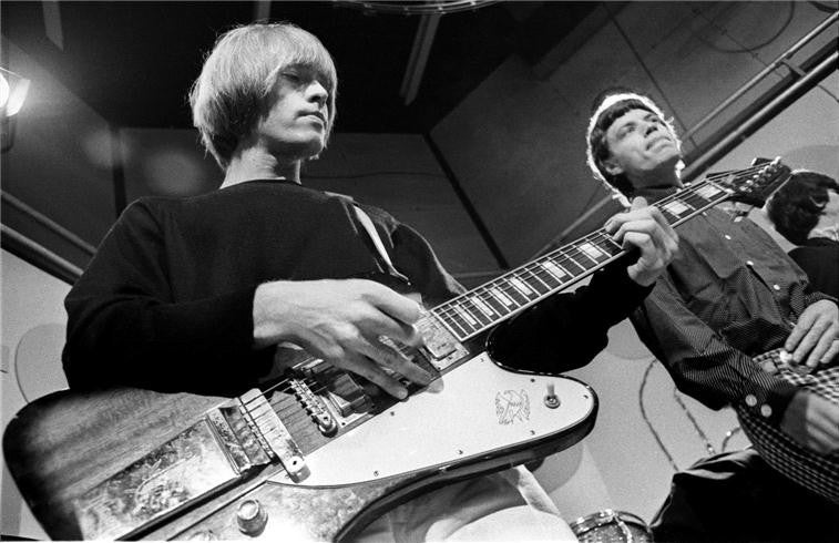 Brian Jones, Ready Steady Go 1966 by Barrie Wentzell