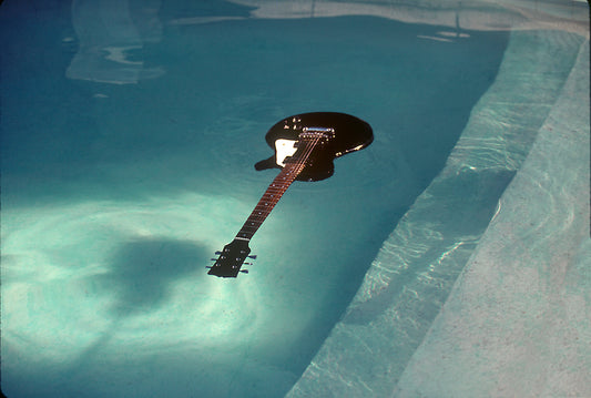 Nirvana, Floating Guitar, 1991 by Kirk Weddle