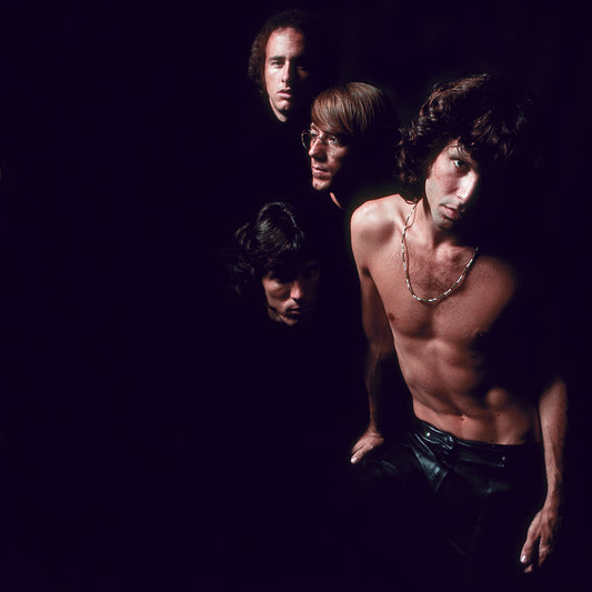 The Doors, "The Doors on Black" New York City, 1967 by Joel Brodsky