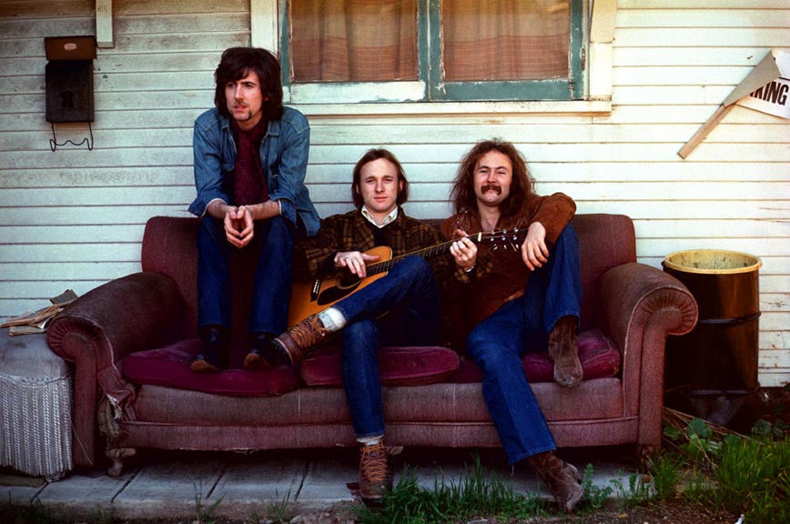 Crosby, Stills & Nash Album Cover 1969 by Henry Diltz