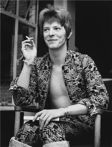David Bowie, 1972 by Barrie Wentzell