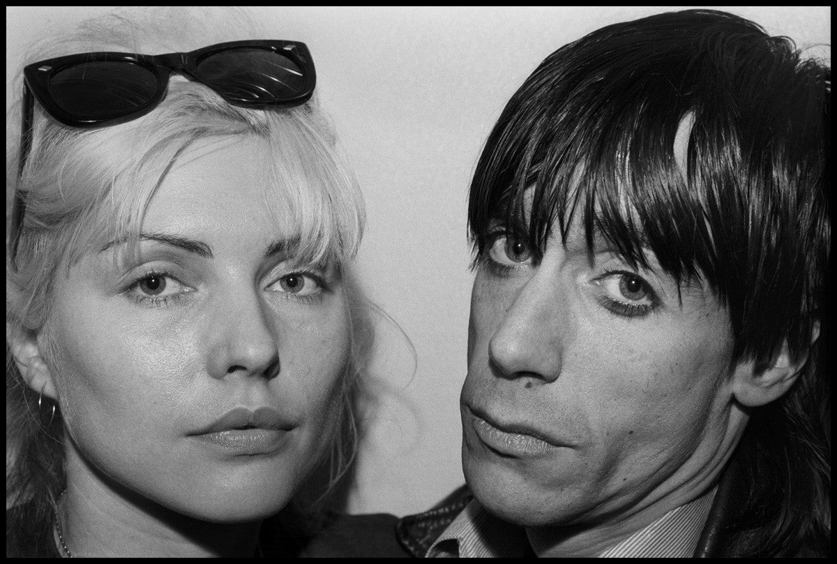 Debbie Harry & Iggy Pop by Chris Stein