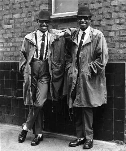 Mod Twins, London, 1978 by Janette Beckman
