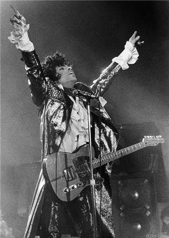 Prince, NYC 1985 by Bob Gruen