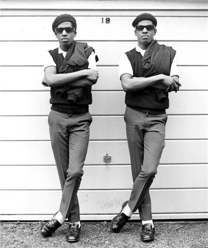 Rude Boys, Chuka & Dubem, London 1981 by Janette Beckman