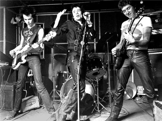 Sex Pistols, London, 1977 by Janette Beckman
