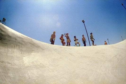 Waiting to Drop In, Reno, 1977 by Hugh Holland