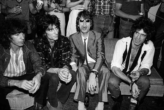 The Rolling Stones at Danceteria, 1980 by Allan Tannenbaum