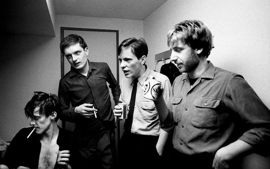 Joy Division, YMCA London, 1979 by Jill Furmanovsky