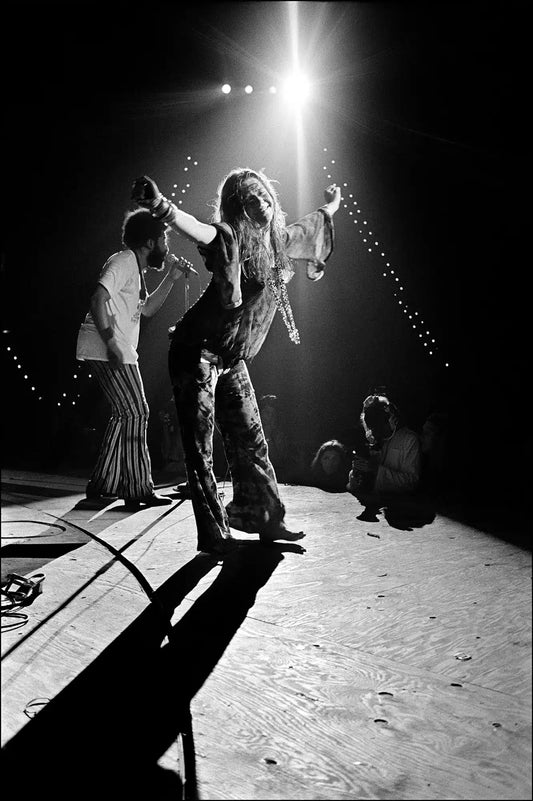 Janis Joplin, Woodstock, 1969 by Elliott Landy