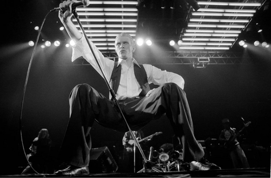David Bowie, Wembley 1976 by Michael Putland