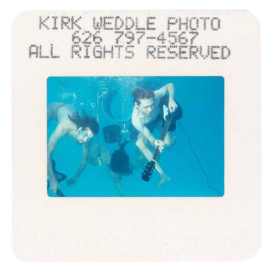 Nirvana Nevermind, Original Colour Slide Print by Kirk Weddle