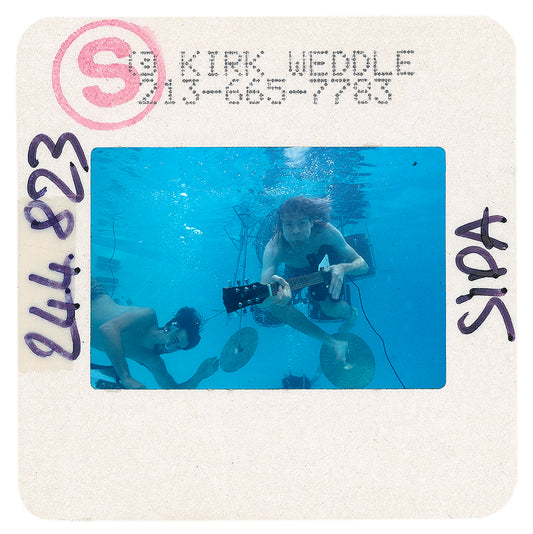 Nirvana Nevermind, Original Colour Slide Print by Kirk Weddle