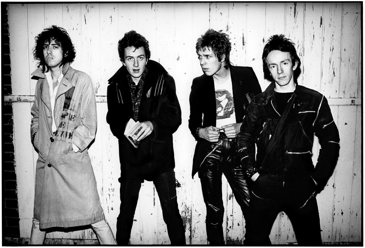 The Clash, London, 1976 by Sheila Rock