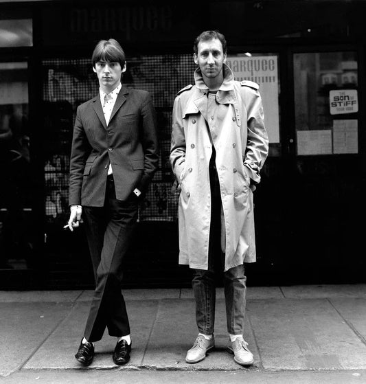 Paul Weller & Pete Townshend, London, England 1980 by Janette Beckman