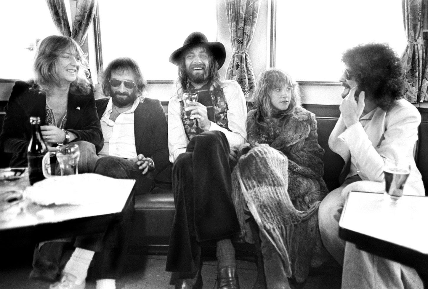 Fleetwood Mac, Rotterdam Harbor, Holland 1977 by Barry Schultz