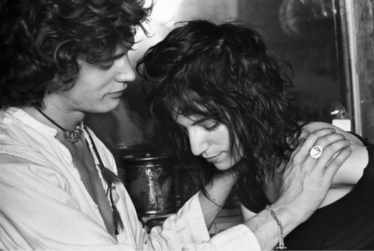 Patti Smith & Robert Mapplethorpe "Classic" 1969, by Norman Seeff