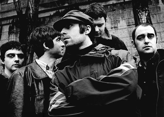 Oasis in Paris, 1995 by Jill Furmanovsky