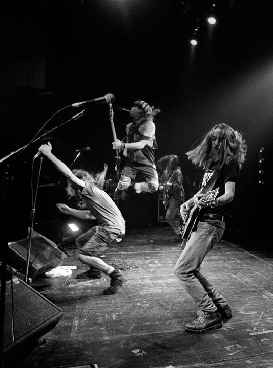 Pearl Jam, Even Flow Video, Moore Theatre Seattle 1992 by Lance Mercer