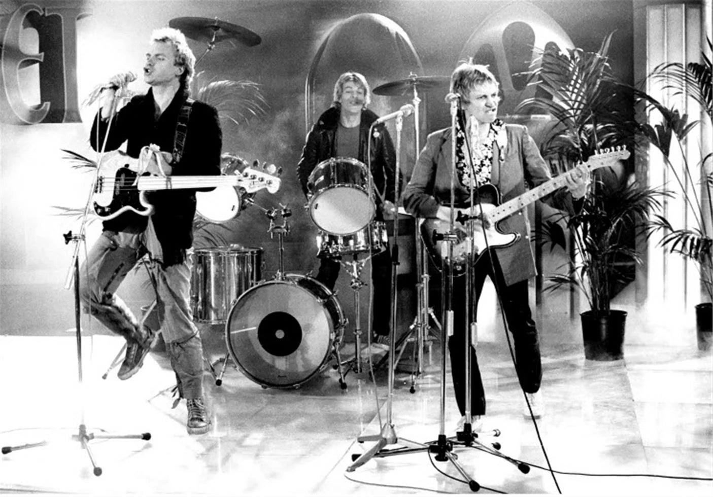 The Police, Amsterdam, 1979 by Barry Schultz