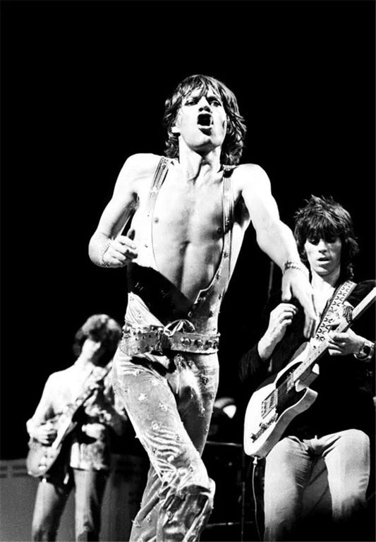 The Rolling Stones, Rotterdam, Netherlands, 1973 by Barry Schultz