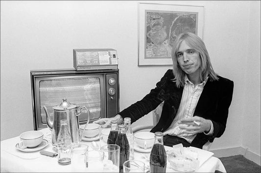 Tom Petty, Hotel Room 1977 by Allan Tannenbaum