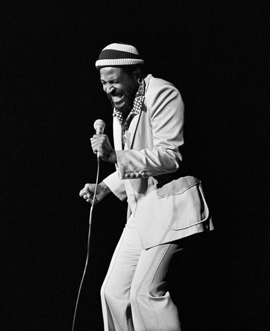 Marvin Gaye, Los Angeles CA, 1975 by Mark Sullivan