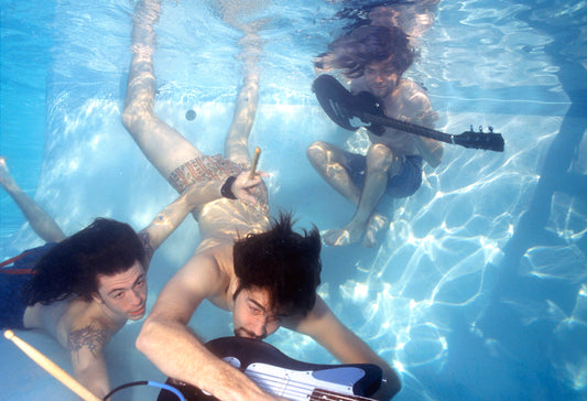 Nirvana Underwater Photo from Nevermind, 1991 by Kirk Weddle