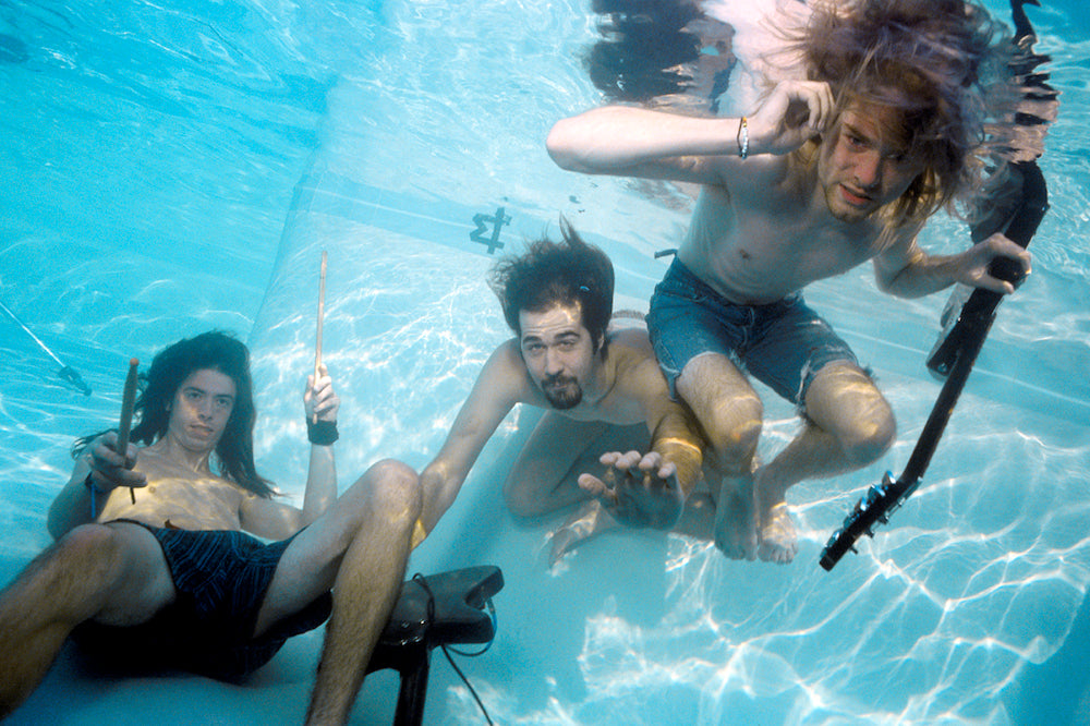 Nirvana Nevermind, Underwater Photo II, 1991 by Kirk Weddle