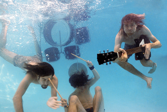 Nirvana Nevermind, Underwater 1991 by Kirk Weddle