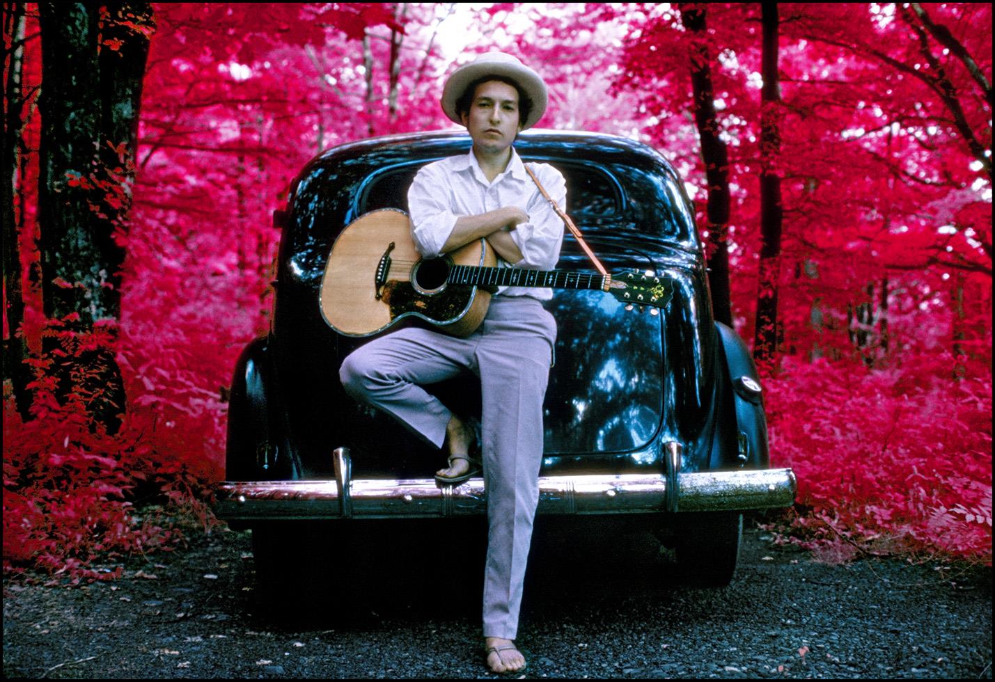 Bob Dylan, Infrared, Woodstock NY 1968 by Elliott Landy