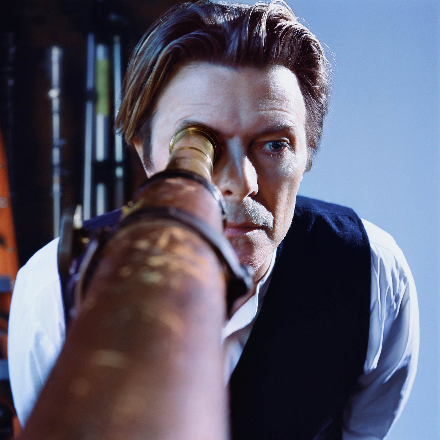 David Bowie, Seeing You From Afar, 2001 by Markus Klinko