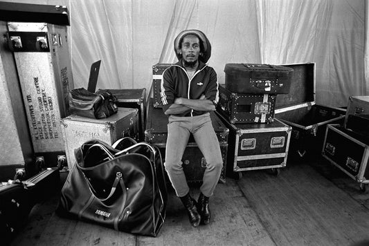 Bob Marley, Backstage 1980 by Lynn Goldsmith