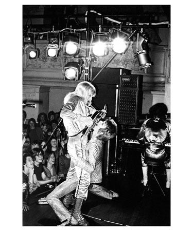 David Bowie & Mick Ronson, Guitar Fellatio 1972 by Mick Rock