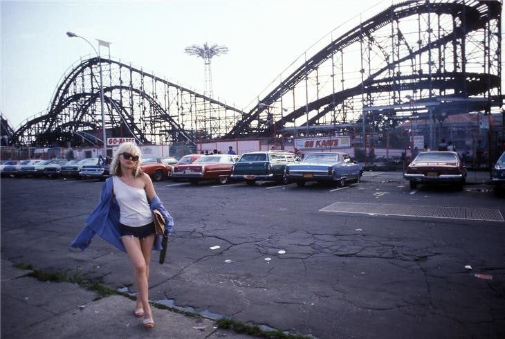 Debbie Harry, Coney Island by Bob Gruen