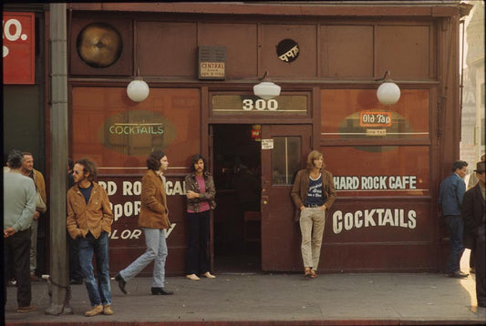 The Doors, Hardrock Cafe, LA 1969 by Henry Diltz