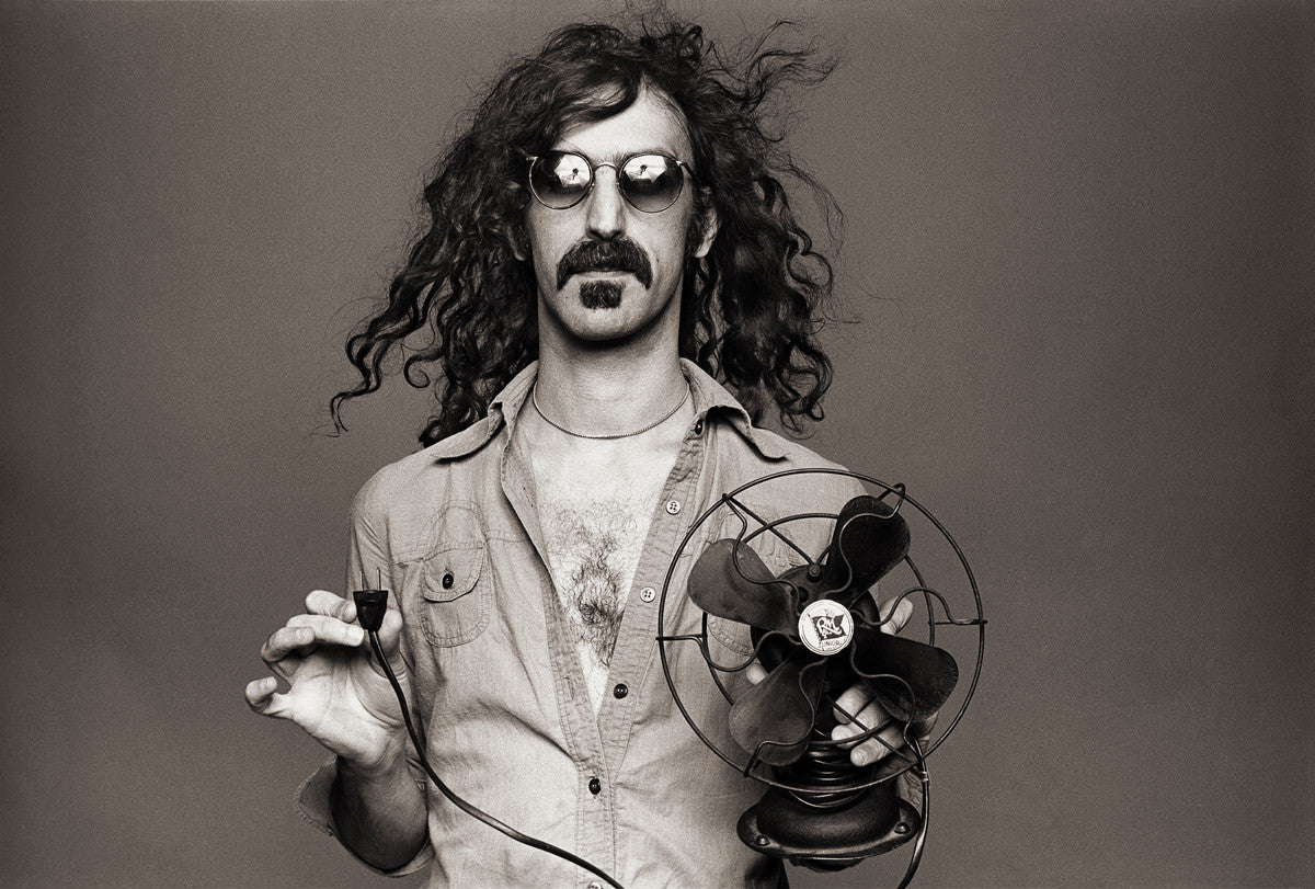 Frank Zappa, Los Angeles 1976, “Frank with Fan” by Norman Seeff