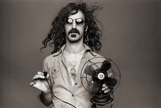 Frank Zappa, Los Angeles 1976, “Frank with Fan” by Norman Seeff
