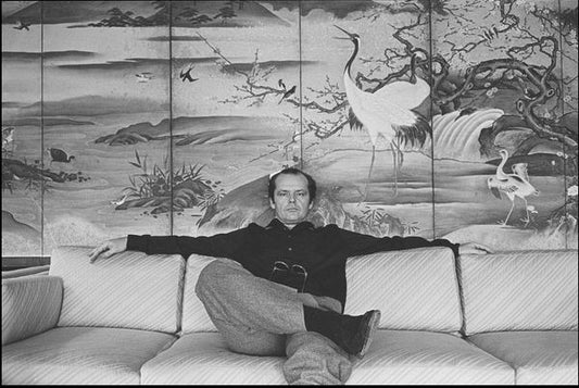 Jack Nicholson at the Carlyle Hotel, NYC 1981 by Allan Tannenbaum