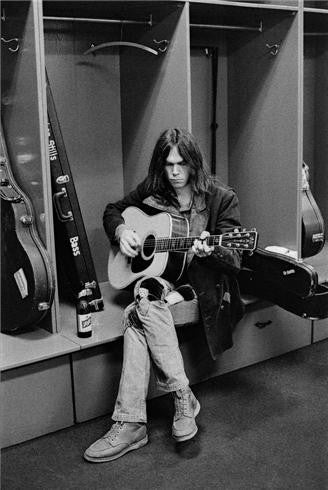 Neil Young, Philadelphia, PA 1970 by Joel Bernstein