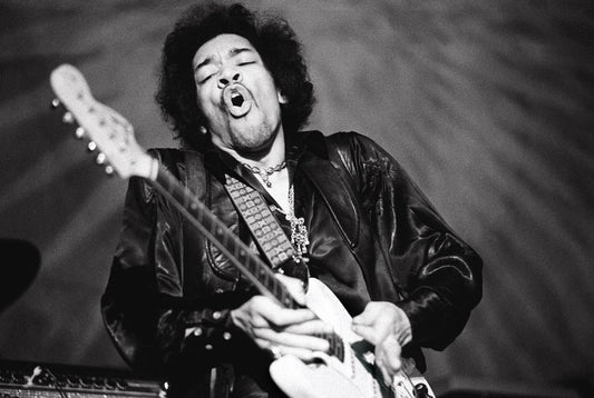Jimi Hendrix, by Baron Wolman