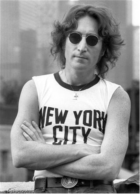John Lennon, New York City 1974 by Bob Gruen
