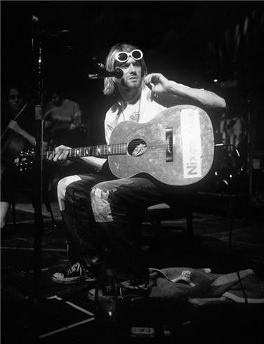 Kurt Cobain, Stage #2 1993 by Jesse Frohman