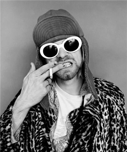 Kurt Cobain, Brushing Teeth 1993 by Jesse Frohman