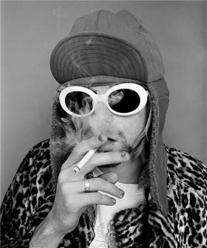 Kurt Cobain, Smoking B 1993 by Jesse Frohman