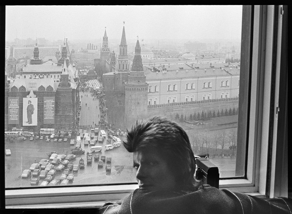 David Bowie: May Day Parade, Moscow, 1973 by Geoff MacCormack