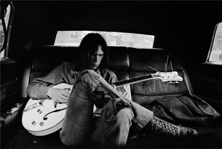 Neil Young, New York, NY 1970 by Joel Bernstein